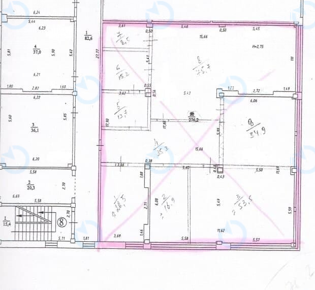 Оренда офісу 280 м.кв 6 поверх Ділова, 5Б - фото 19