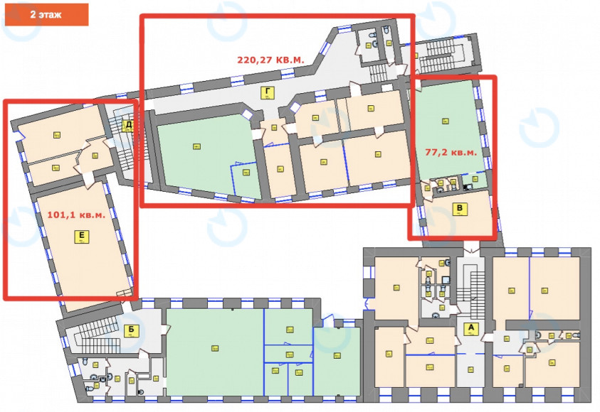 Оренда офісу 365 м.кв 2 поверх Ігорівська 1/8 - фото 15