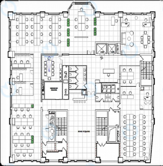 Аренда офиса 672 м.кв 5 этаж Ярославский, 1/3 - фото 17