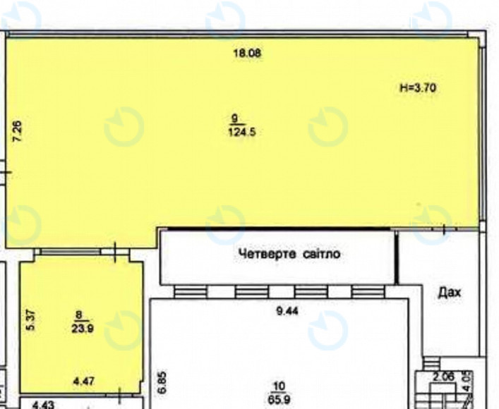 Оренда офісу 150 м.кв 4 поверх Володимирська, 77-А - фото 8