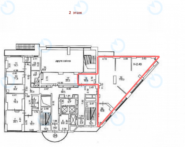Оренда офісу 134 м.кв 2 поверх Європа Плаза - фото 18