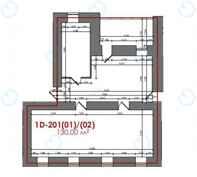 Аренда офиса 128 м.кв 2 этаж Форум Б7 - фото 10