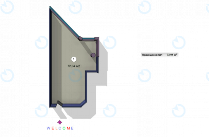 Аренда офиса 72 м.кв 2 этаж Carnegie Tower - фото 11