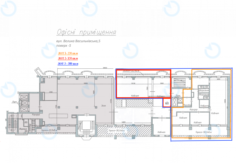 Оренда офісу 375 м.кв 5 поверх ARENA CITY - фото 11