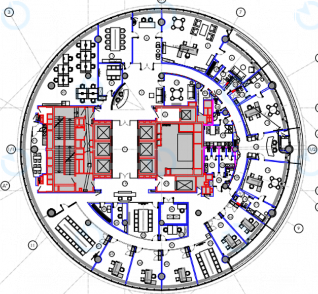 Оренда офісу 1457 м.кв 18 поверх IQ Business Center - фото 17