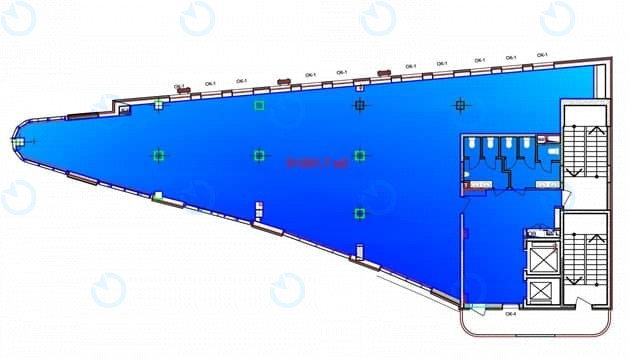 Оренда офісу 265 м.кв 5 поверх Гефест - фото 10