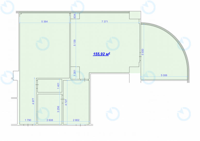 Аренда офиса 179 м.кв 6 этаж Horizon Park-2 - фото 12