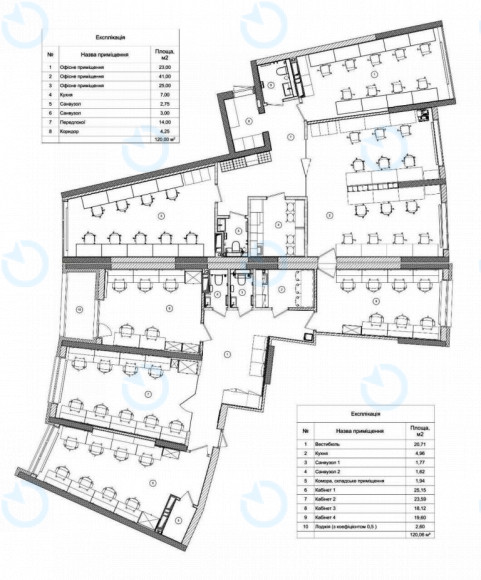 Оренда офісу 240 м.кв 3 поверх ЖК Cardinal - фото 26