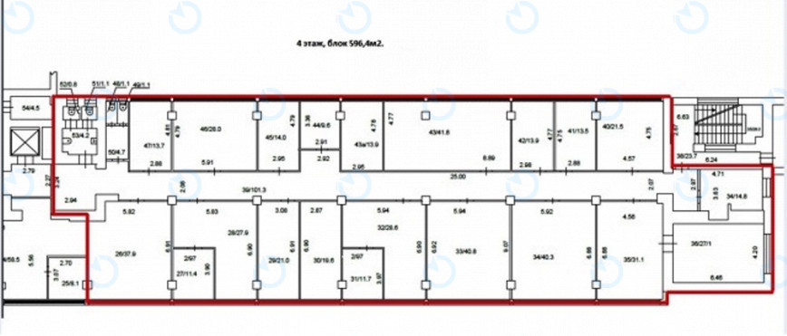 Оренда офісу 596 м.кв 6 поверх Лесі Українки, 26 - фото 16