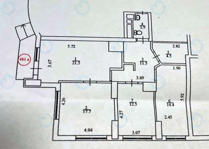 Оренда офісу 85 м.кв 1 поверх ЖК Смарагдовий - фото 14