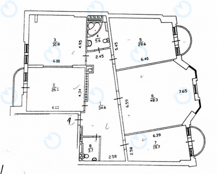 Оренда офісу 200 м.кв 5 поверх Rubin (Рубін) - фото 4