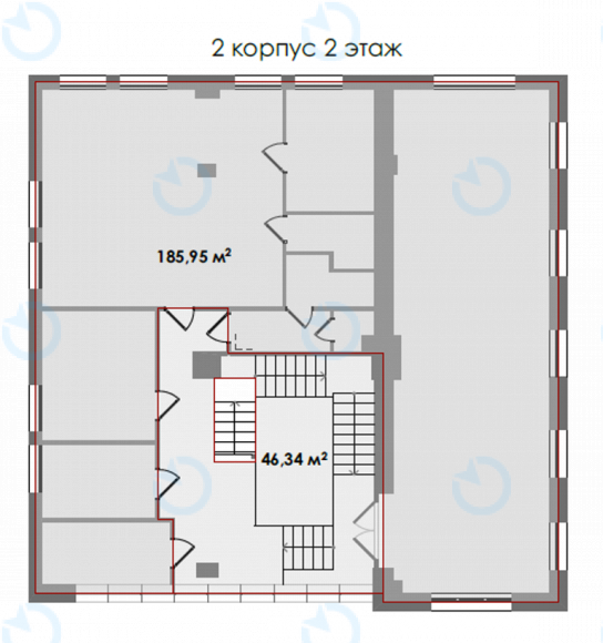 Оренда офісу 420 м.кв 1 поверх Форум West Side (Вест Сайт) - фото 9