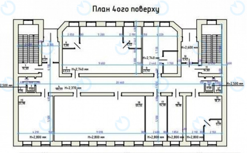 Аренда офиса 1752 м.кв 1 этаж Симона Петлюры, 14 - фото 33