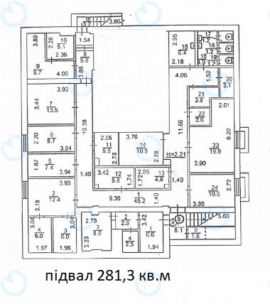 Оренда офісу 988 м.кв 0-2 поверх Гагаріна, 17В - фото 4