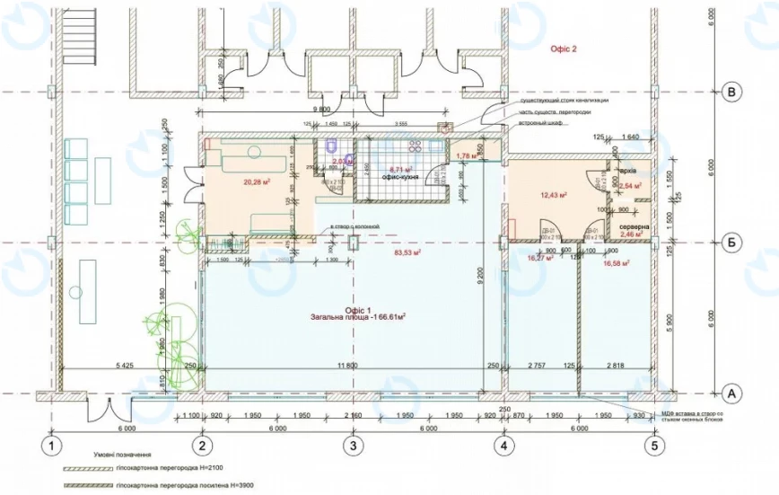 Оренда офісу 168 м.кв 1 поверх Межигірська, 82А - фото 9