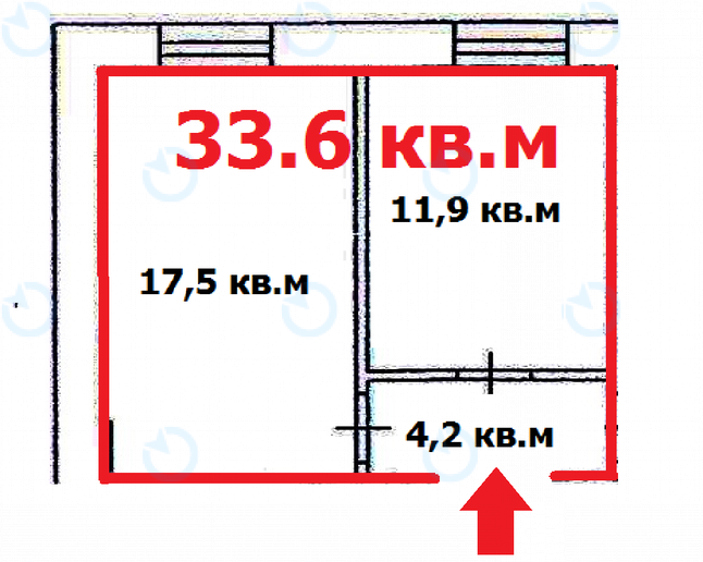 Аренда офиса 33 м.кв 3 этаж Крещатик, 7/11 - фото 4