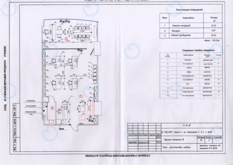 Оренда офісу 116 м.кв 7 поверх Gulliver (Гулівер) - фото 7