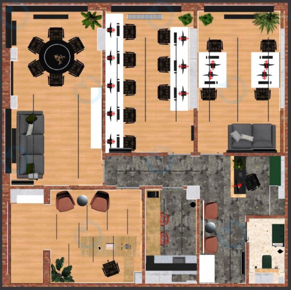 Оренда офісу 105 м.кв 14 поверх ЖК Chicago Central House - фото 13