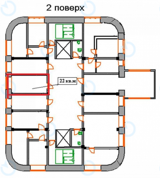 Аренда офиса 21 м.кв 2 этаж Ферммаш