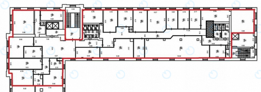 Оренда офісу 1120 м.кв 3 поверх Ренесанс - фото 6