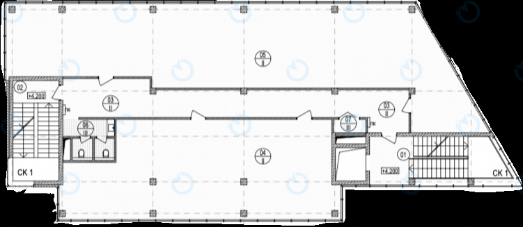 Продажа офиса 1400 м.кв 0-3 этаж Паровоз - фото 3