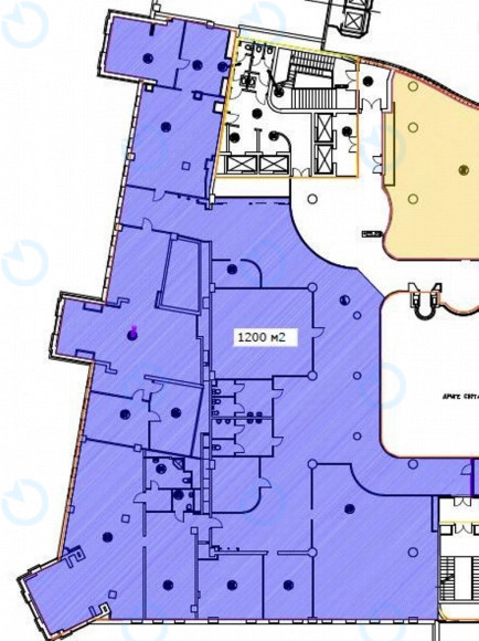 Оренда офісу 1200 м.кв 7 поверх Mandarin Plaza - фото 2