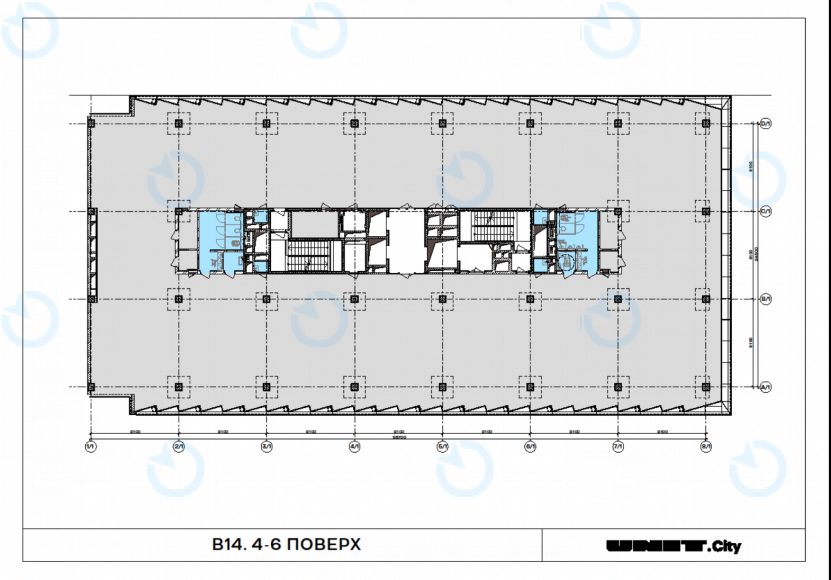 Аренда офиса 1470 м.кв 4-6 этаж UNIT.City - фото 2