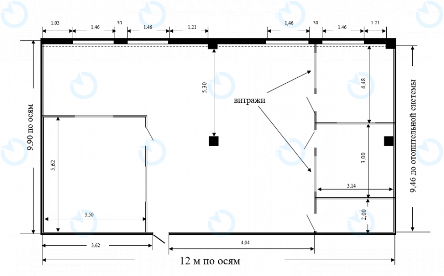 Оренда офісу 120 м.кв 3 поверх Ост Вест Експрес - фото 9