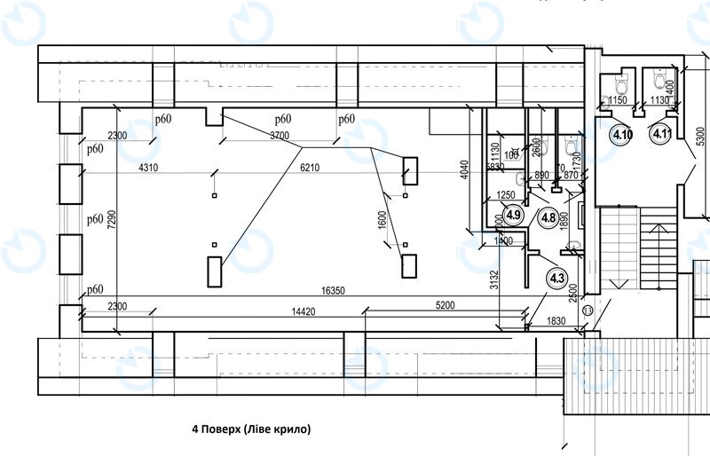 Оренда офісу 160 м.кв 4 поверх Successful House - фото 8