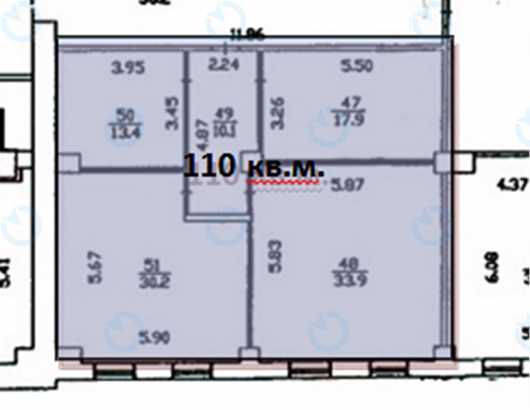 Оренда офісу 110 м.кв 3 поверх FIM Center