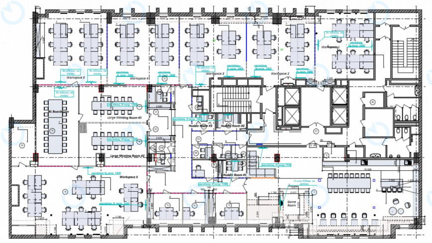 Аренда офиса 914 м.кв 10 этаж Астарта - фото 6
