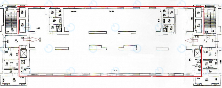 Аренда офиса 711 м.кв 6 этаж Прага - фото 4