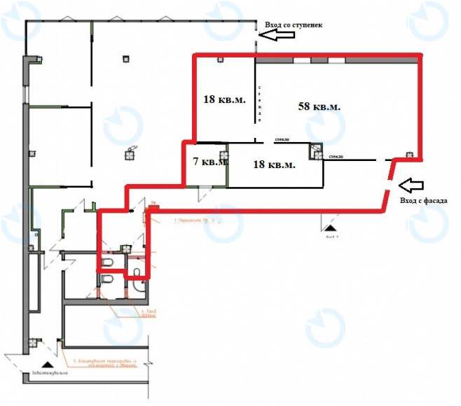 Оренда офісу 145 м.кв 1 поверх DemievSky - фото 7