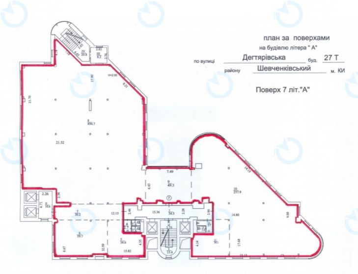 Аренда офиса 960 м.кв 7 этаж Mikom Palace - фото 7