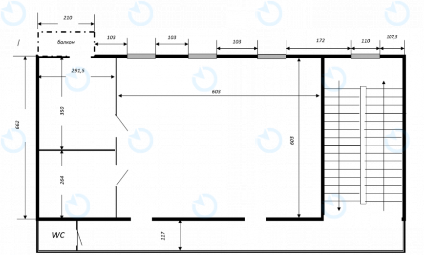 Оренда офісу 57 м.кв 2 поверх Ост Вест Експрес - фото 6
