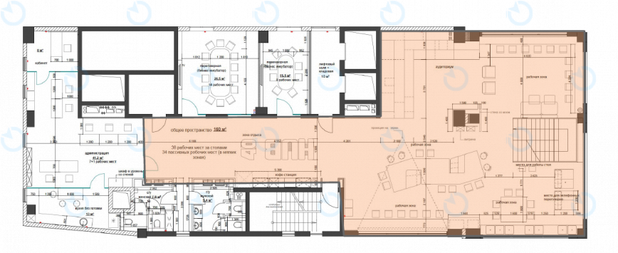 Оренда офісу 160 м.кв 2 поверх Hub 4.0 - фото 2