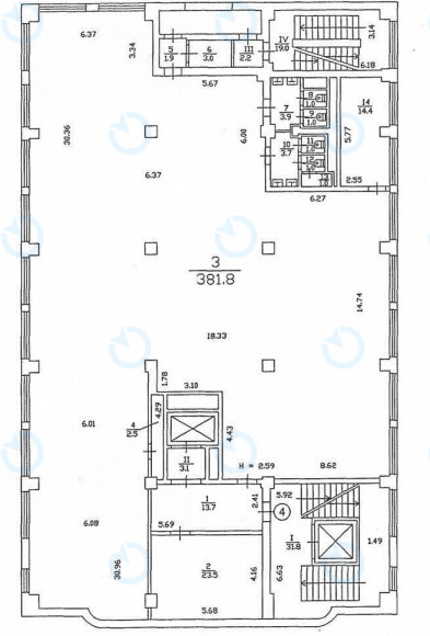 Аренда офиса 537 м.кв 4 этаж Карат - фото 24