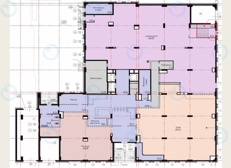 Оренда офісу 140 м.кв 1 поверх S26
