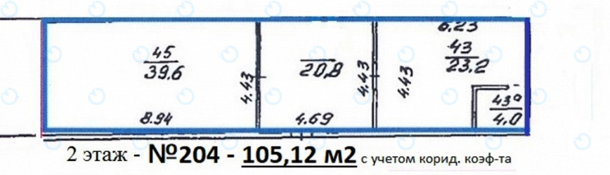 Аренда офиса 87 м.кв 2 этаж Валми - фото 9