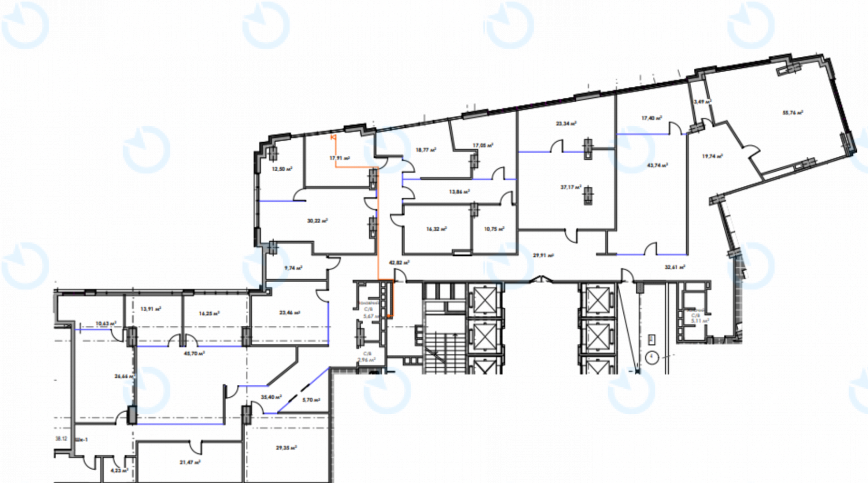 Оренда офісу 728 м.кв 7 поверх Сенатор - фото 17