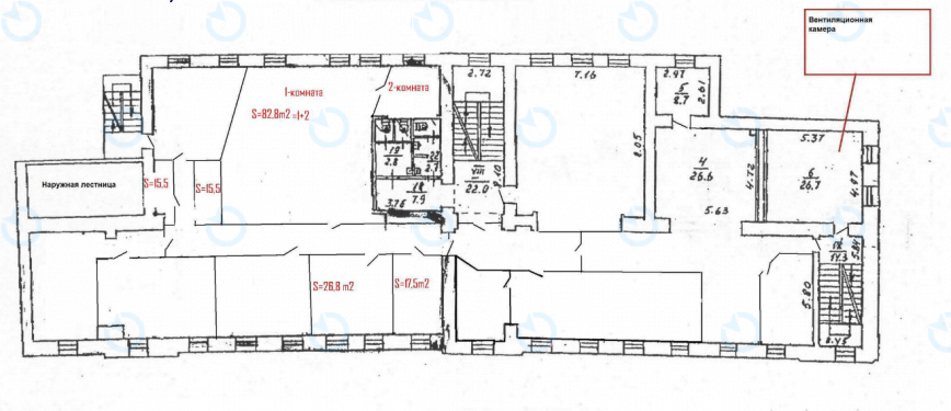 Оренда офісу 82 м.кв 3 поверх Жилянська, 146 - фото 4