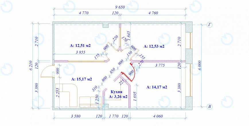 Оренда офісу 61 м.кв 2 поверх DemievSky - фото 6