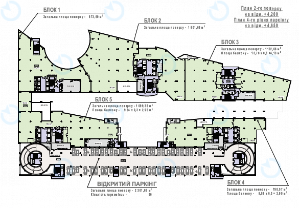 Аренда офиса 2000 м.кв 2-19 этаж Capital Towers - фото 20