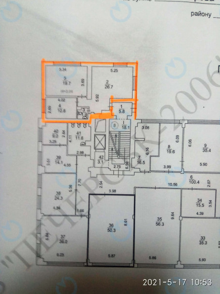 Оренда офісу 65 м.кв 4 поверх Реноме - фото 6