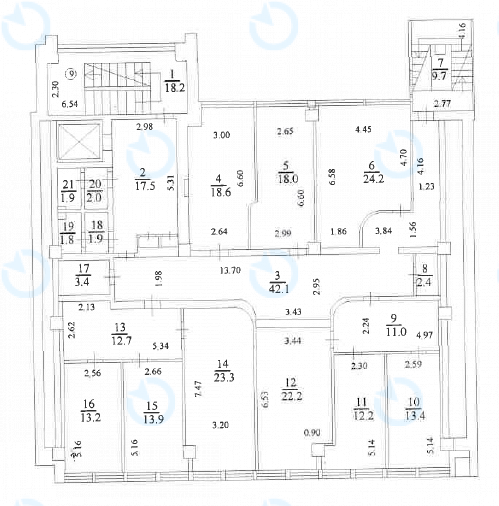 Оренда офісу 287 м.кв 8 поверх Велика Васильківська, 39 - фото 31