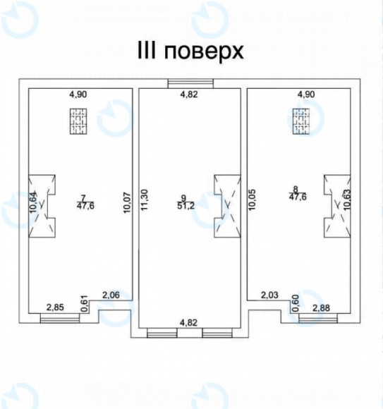Продаж офісу 440 м.кв 1-3 поверх Садова, 64 - фото 12