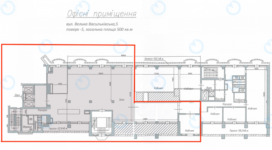 Оренда офісу 500 м.кв 5 поверх ARENA CITY - фото 6