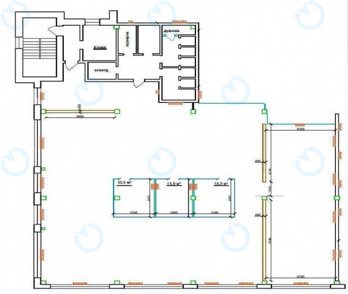 Оренда офісу 970 м.кв 3 поверх Лагода - фото 7