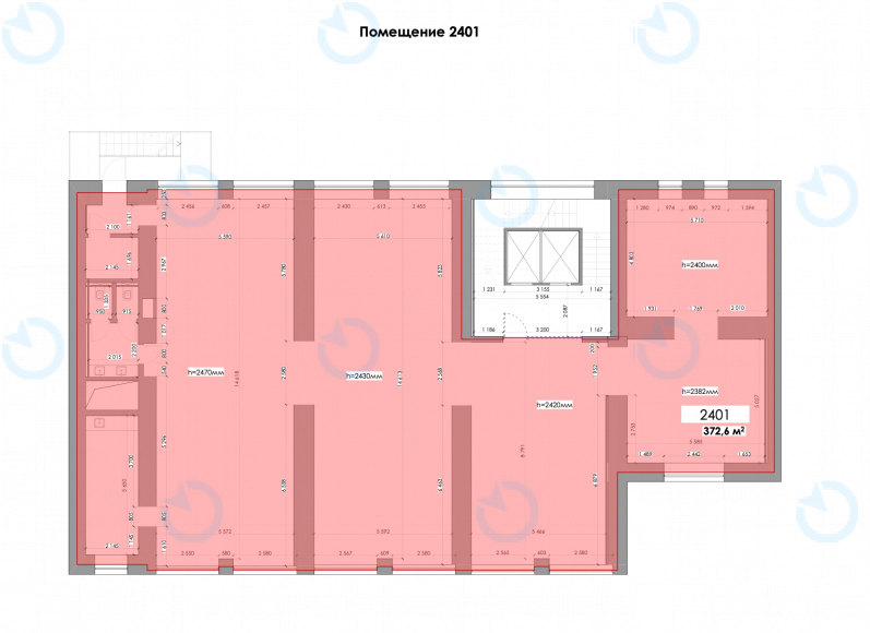 Аренда офиса 373 м.кв 3,4,6,7,8,9 этаж INFINITY (ИНФИНИТИ) - фото 9