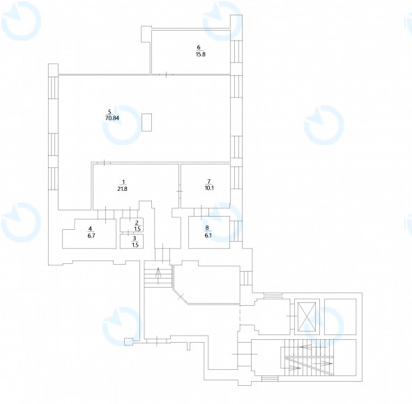 Оренда офісу 134 м.кв 3 поверх Іллінський - фото 12